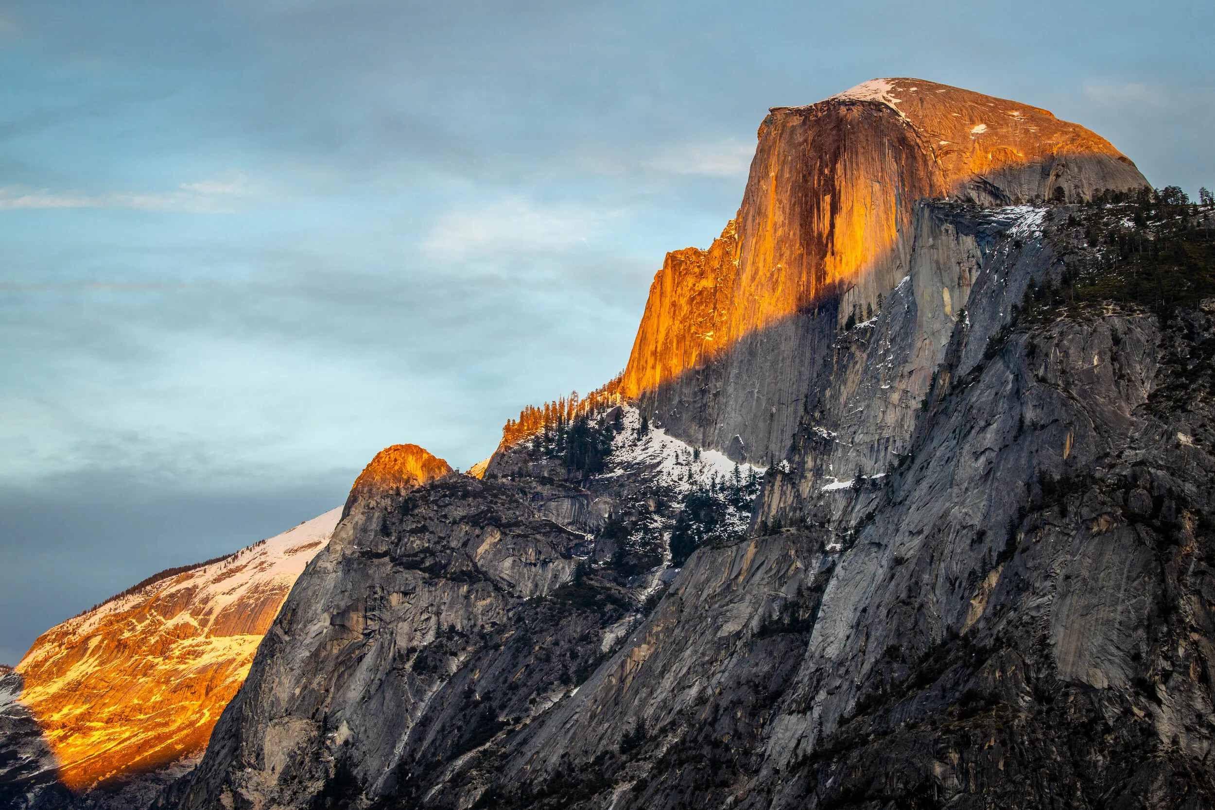 Half Dome at Sunset – Yosemite Valley, CA
